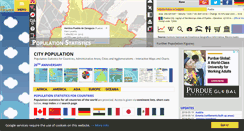 Desktop Screenshot of citypopulation.info