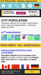 Mobile Screenshot of citypopulation.info